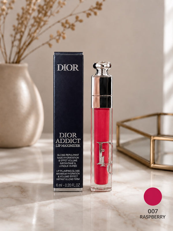 Dior Addict Lip Maximizer Plumping Gloss- VIBRANT RASPBERRY PINK
