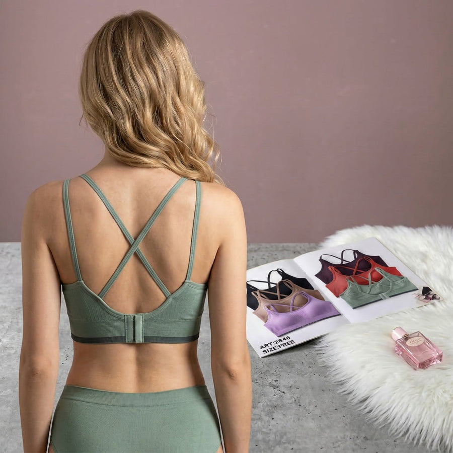 Back Hook Daily Wear Sports Bra