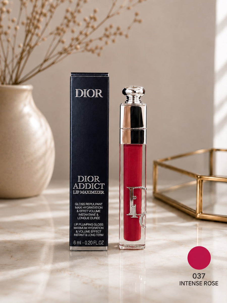 Dior Addict Lip Maximizer Plumping Gloss- INTENSE ROSE PINK