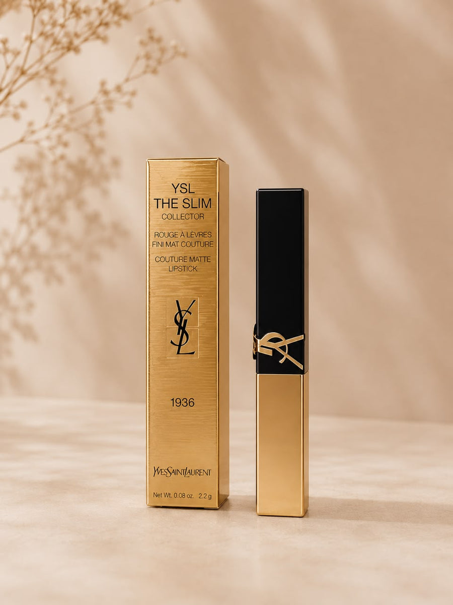 YSL The Slim Collector Couture Matte Lipstick- WARM FIERY ORANGE RED