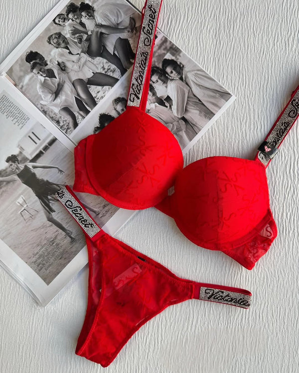 VS Bra Set Pretty Red