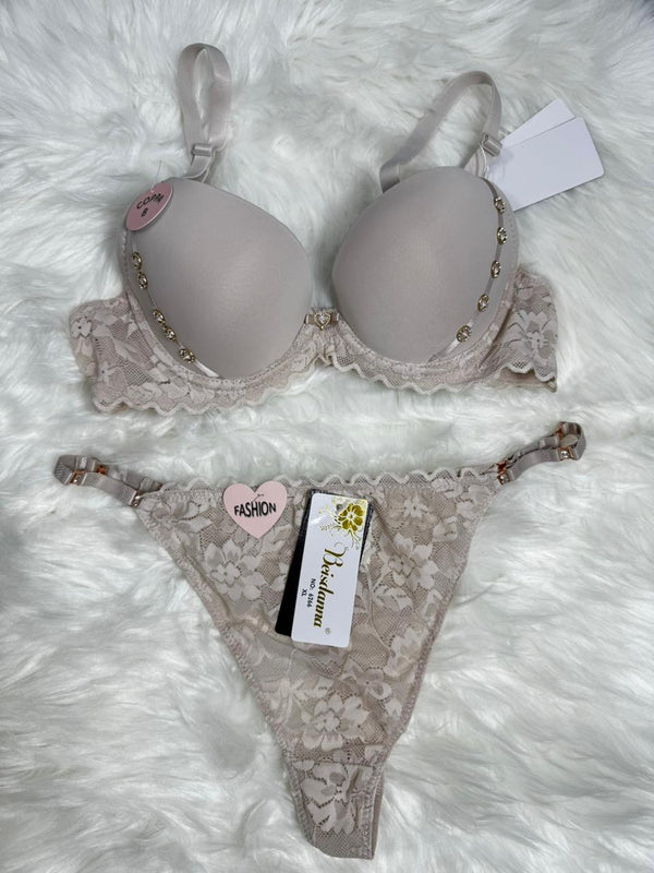 Charm Lace Bra & Panty Set