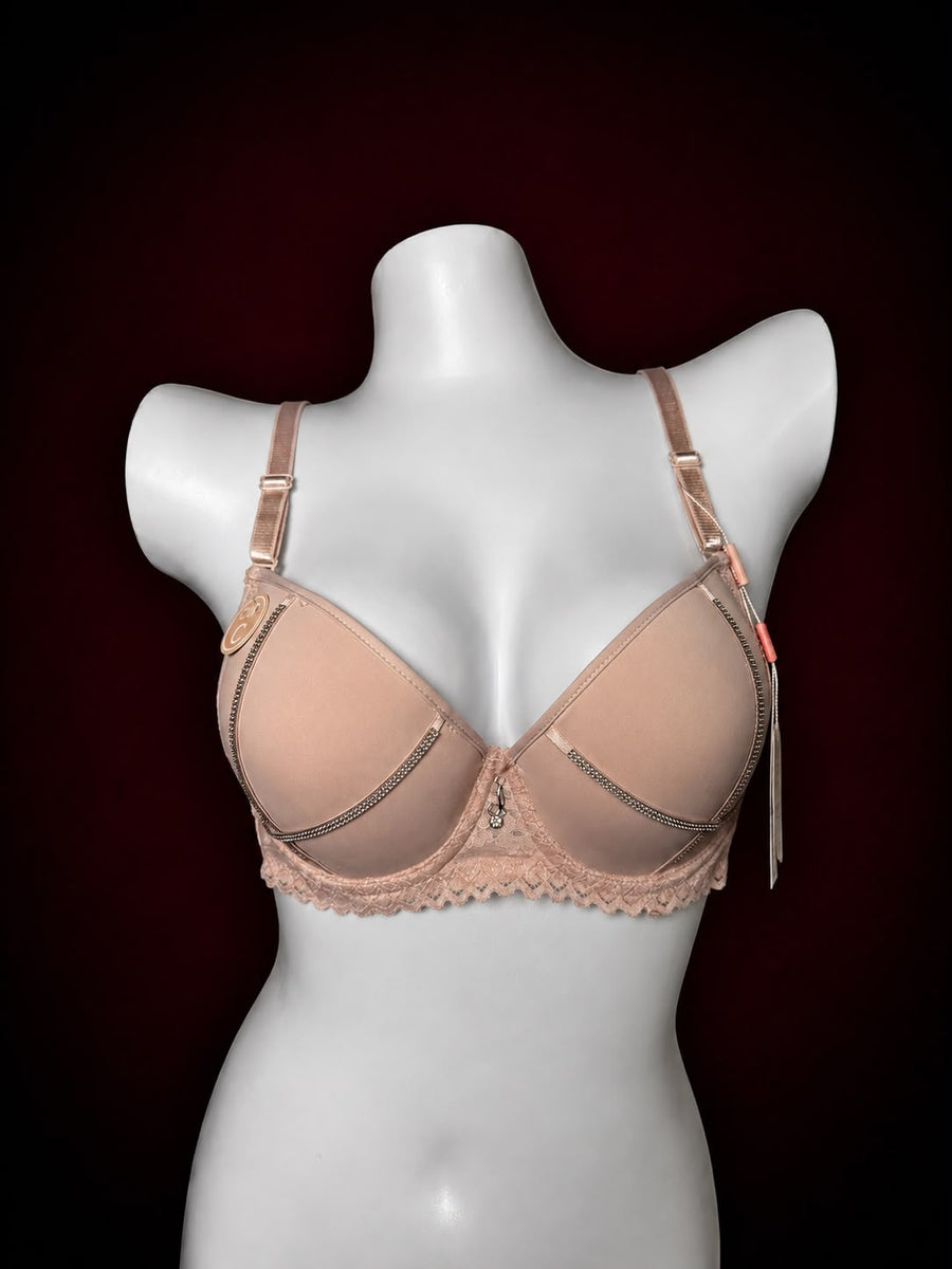 Midnight Charm Satin Lace Set