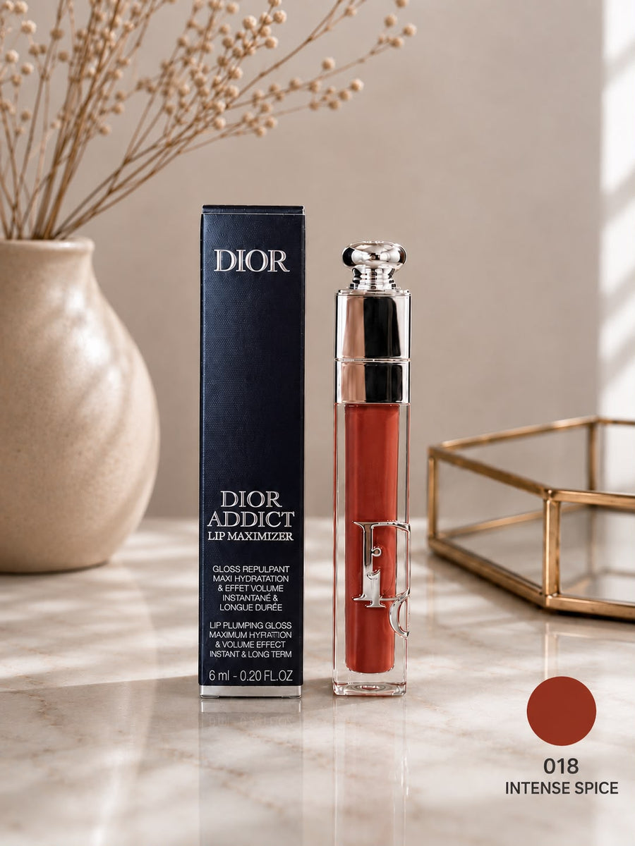 Dior Addict Lip Maximizer Plumping Gloss- WARM SPICED TERRACOTTA