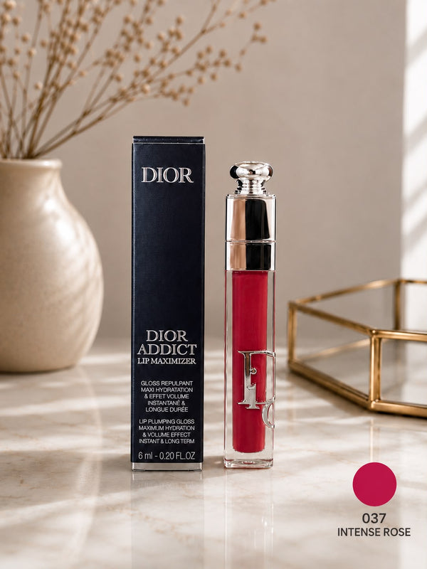 Dior Addict Lip Maximizer Plumping Gloss- INTENSE ROSE PINK