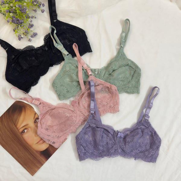 Net Non Wired Daily Wear Bra