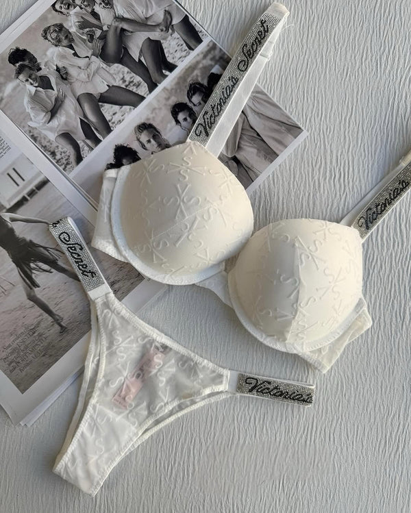 VS Bra Set White