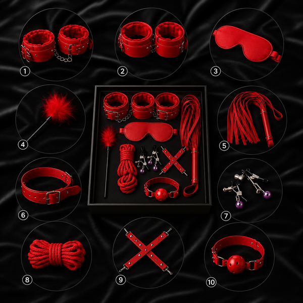 Premium 10-Piece Fun Kit – Soft, Comfortable & Beginner-Friendly