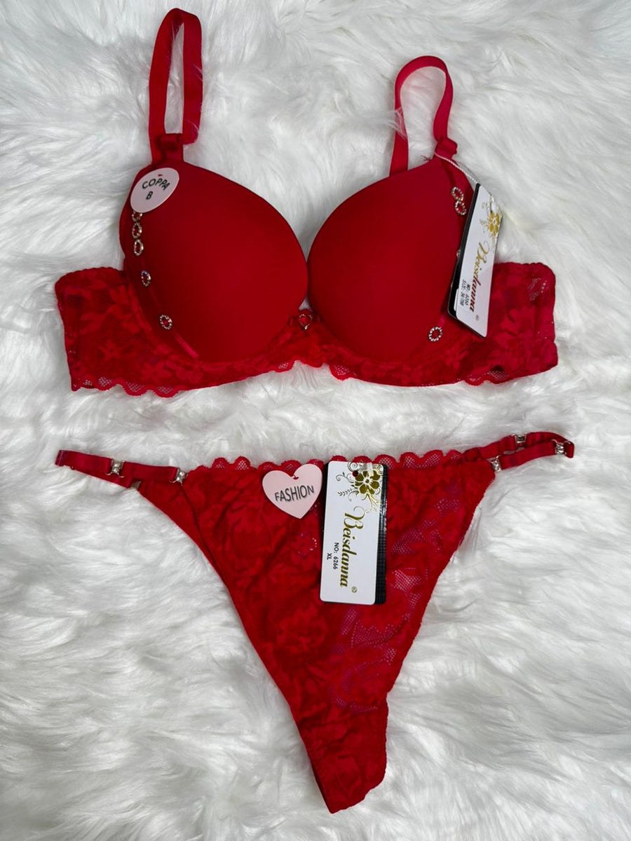 Charm Lace Bra & Panty Set