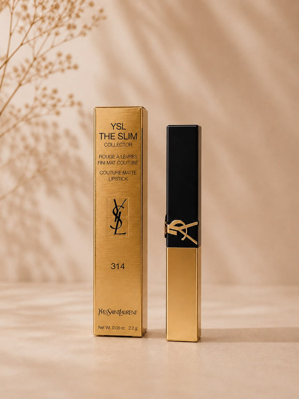 YSL The Slim Collector Couture Matte Lipstick- WARM CINNAMON RED
